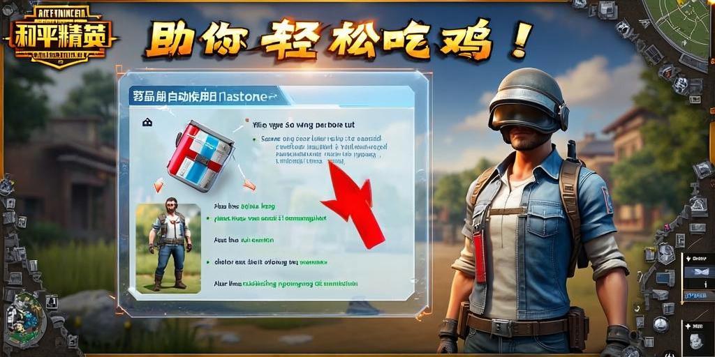 和平精英稳定外挂演示